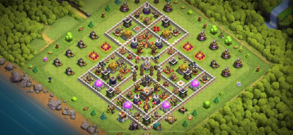TH11 Defense Base - Top Town Hall 11 Defense Base with Link (#22) - Clash of Clans 2025​ TH11 Base
