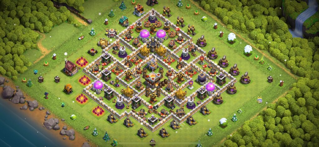 TH11 Defense Base - Top Town Hall 11 Defense Base with Link (#25) - Clash of Clans 2025​ TH11 Base