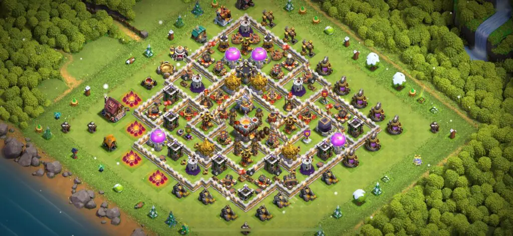 TH11 Defense Base - Top Town Hall 11 Defense Base with Link (#25) - Clash of Clans 2025​ TH11 Base