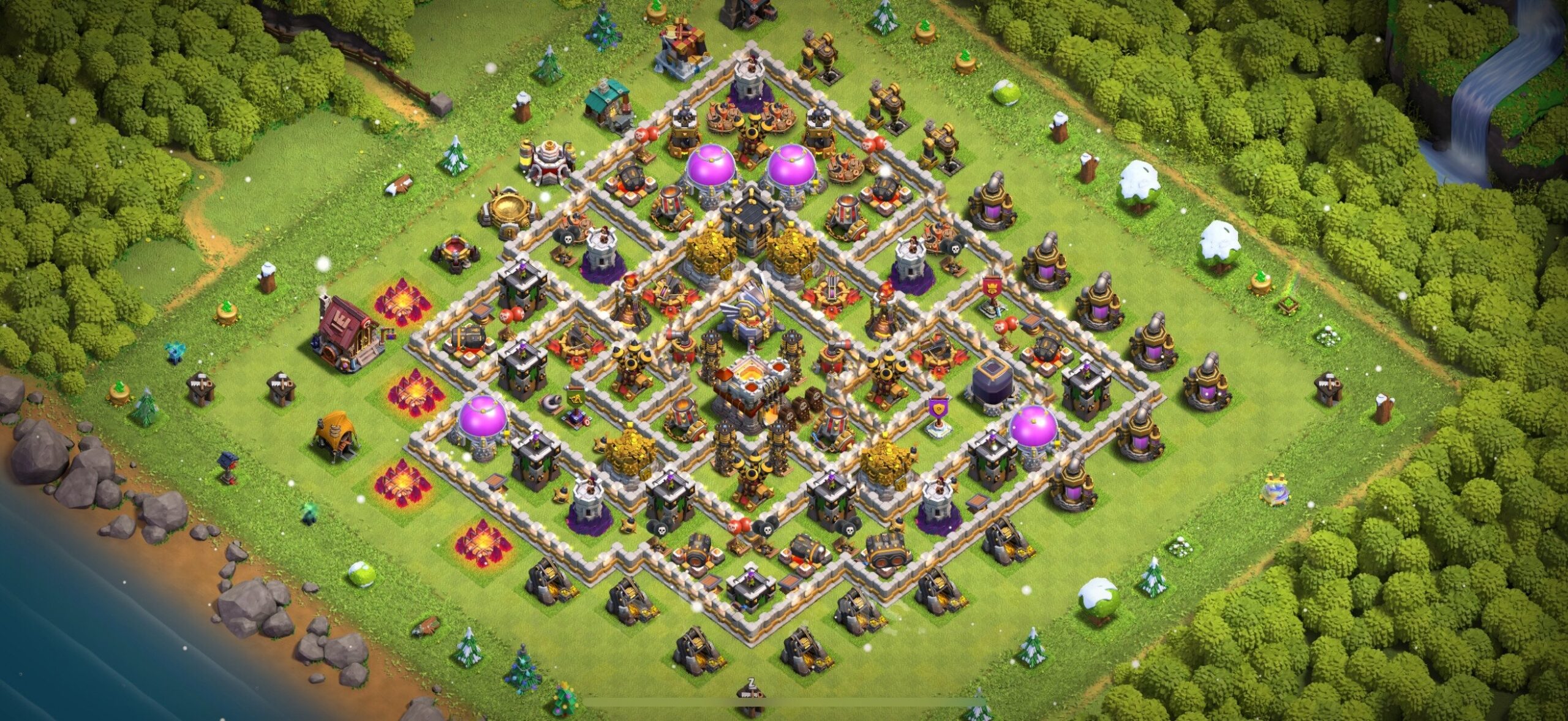 TH11 Defense Base - Top Town Hall 11 Defense Base with Link (#25) - Clash of Clans 2025​ TH11 Base