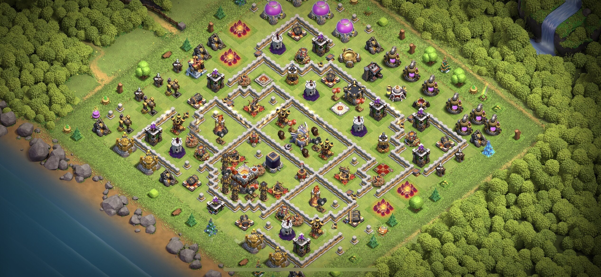 TH11 Defense Base - Top Town Hall 11 Defense Base with Link (#3) - Clash of Clans 2025​ TH11 Base