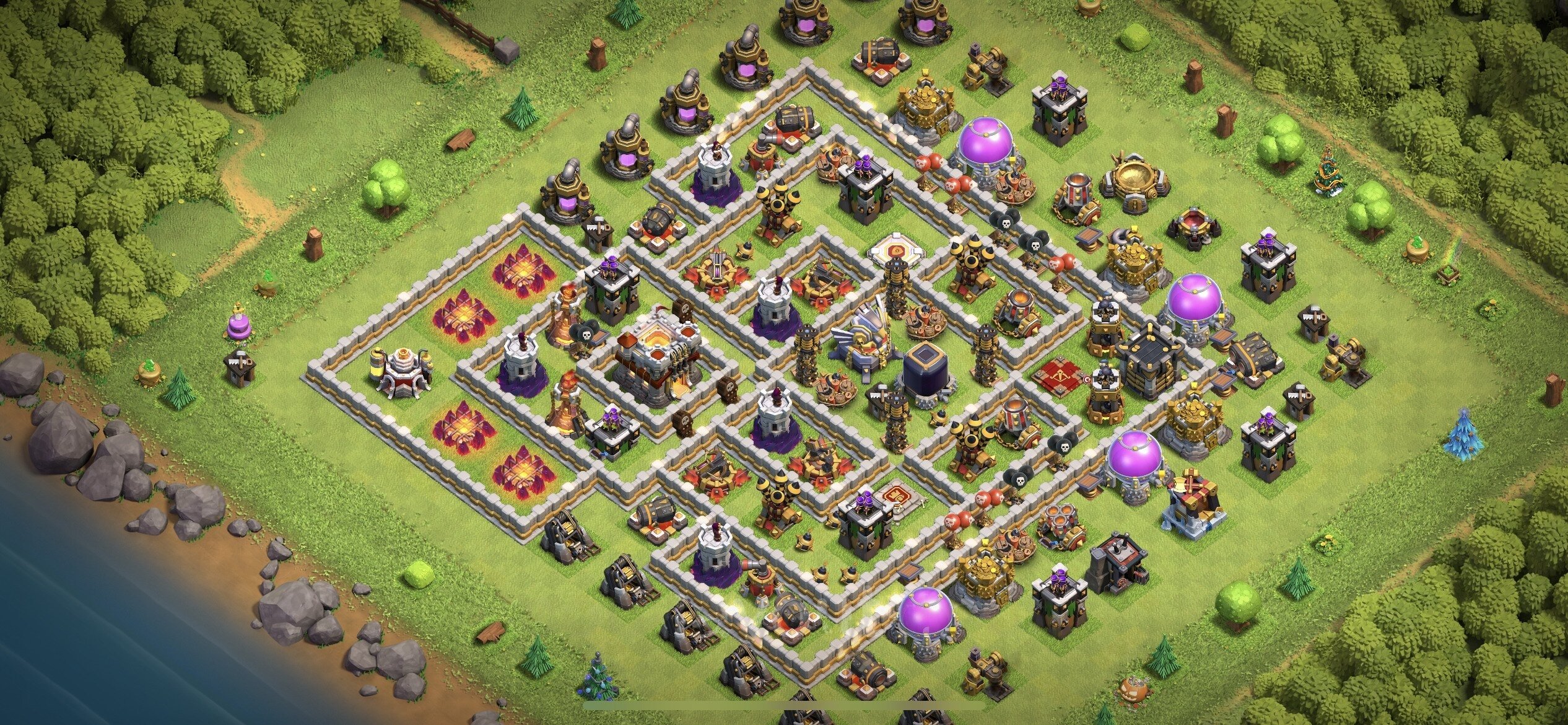 TH11 Defense Base - Top Town Hall 11 Defense Base with Link (#4) - Clash of Clans 2025​ TH11 Base