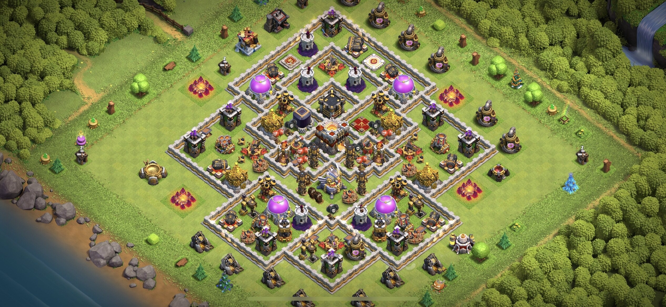 TH11 Defense Base - Top Town Hall 11 Defense Base with Link (#5) - Clash of Clans 2025​ TH11 Base