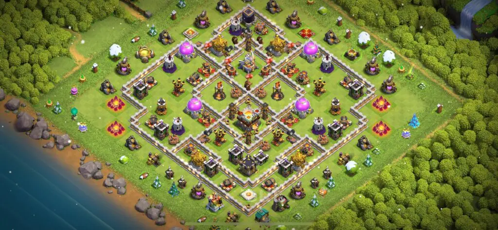 TH11 Defense Base - Top Town Hall 11 Defense Base with Link (#6) - Clash of Clans 2025​ TH11 Base