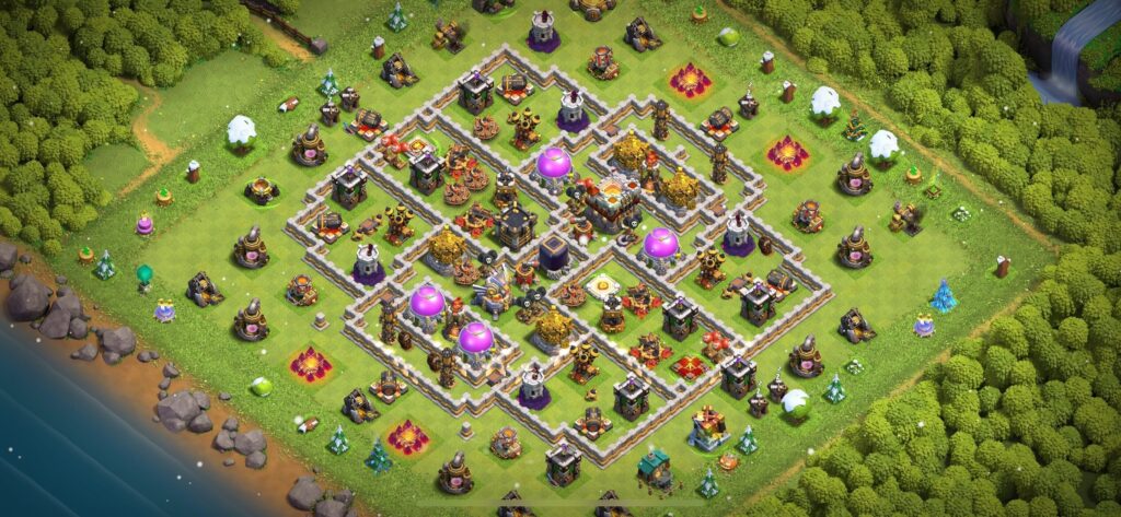 TH11 Farming Base - Top Town Hall 11 Farming Base with Link (#14) - Clash of Clans 2025​ TH11 Base