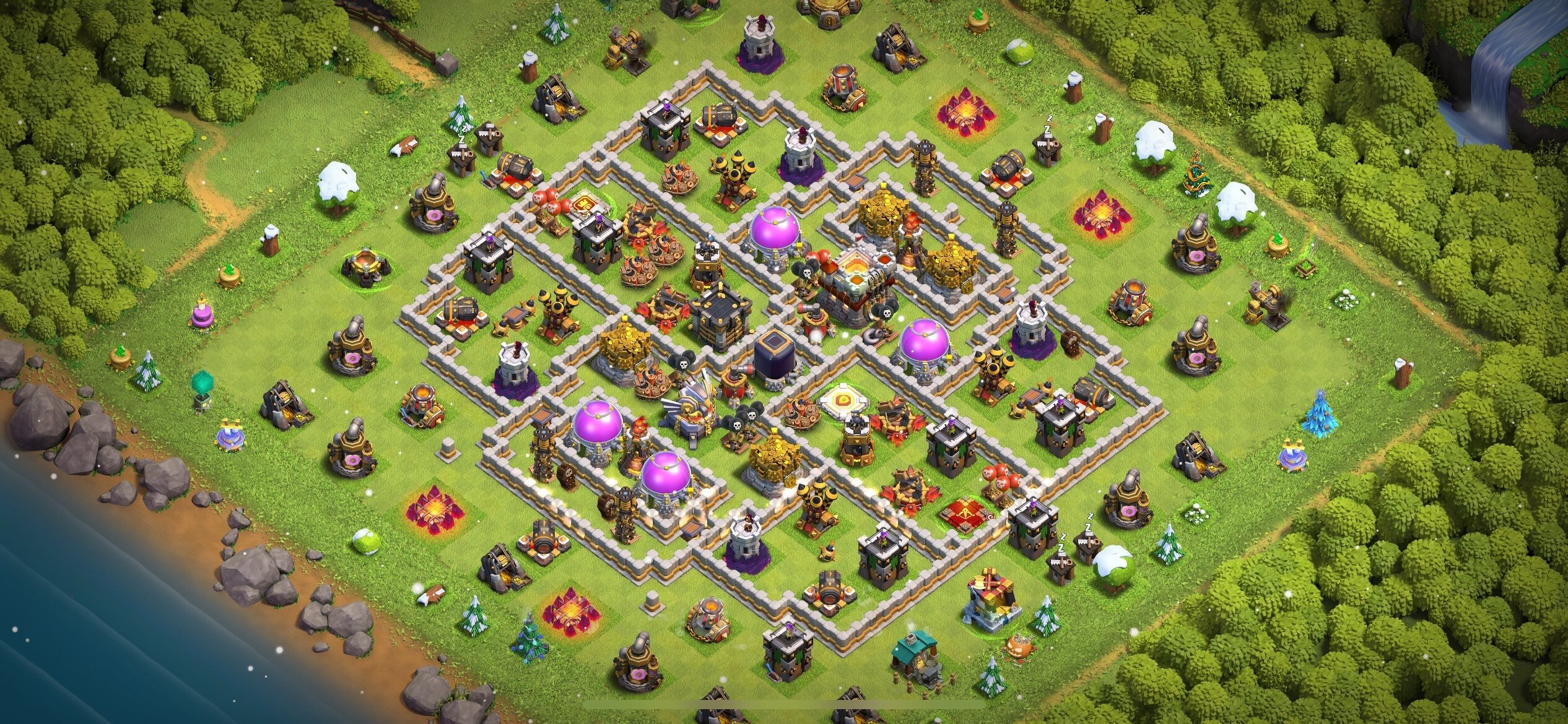 TH11 Farming Base - Top Town Hall 11 Farming Base with Link (#14) - Clash of Clans 2025​ TH11 Base