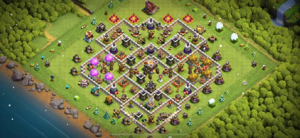 TH11 Farming Base - Top Town Hall 11 Farming Base with Link (#17) - Clash of Clans 2025​ TH11 Base