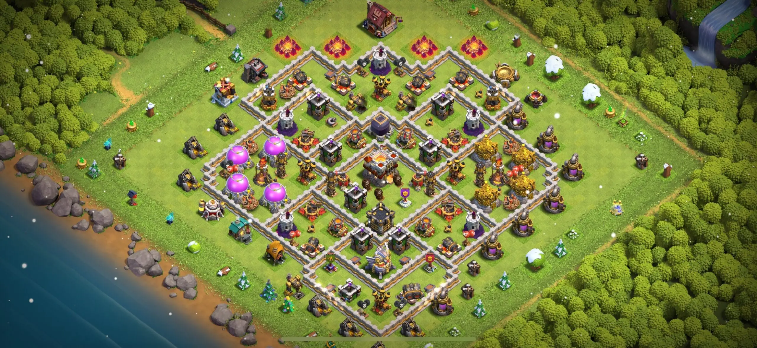 TH11 Farming Base - Top Town Hall 11 Farming Base with Link (#17) - Clash of Clans 2025​ TH11 Base
