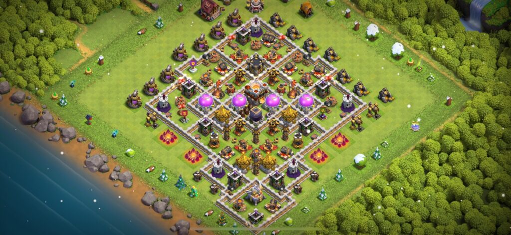 TH11 Farming Base - Top Town Hall 11 Farming Base with Link (#18) - Clash of Clans 2025​ TH11 Base