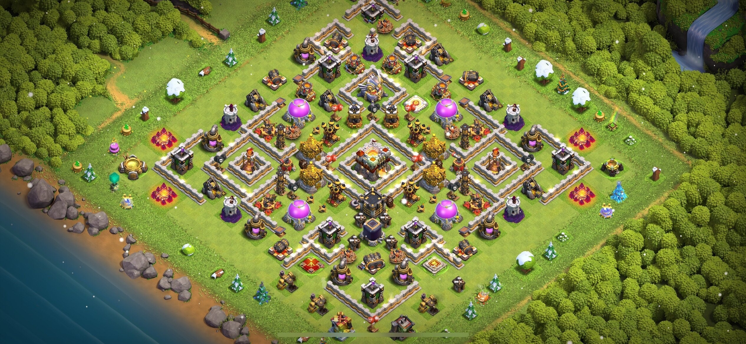 TH11 Farming Base - Top Town Hall 11 Farming Base with Link (#9) - Clash of Clans 2025​ TH11 Base