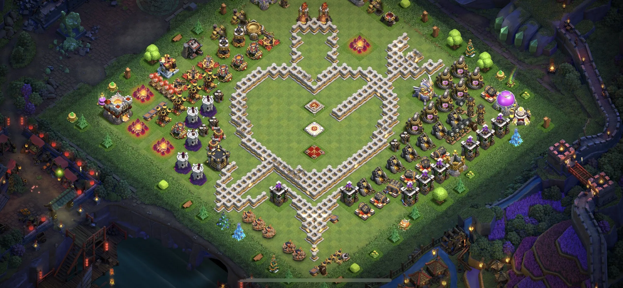 TH11 Troll Base - Top Town Hall 11 Troll/Funny Base with Link (#1) - Clash of Clans 2025​ TH11 Base