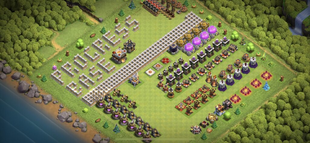TH11 Troll Base - Top Town Hall 11 Troll/Funny Base with Link (#17) - Clash of Clans 2025​ TH11 Base