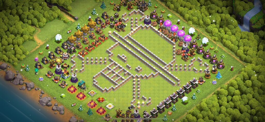 TH11 Troll Base - Top Town Hall 11 Troll/Funny Base with Link (#21) - Clash of Clans 2025​ TH11 Base