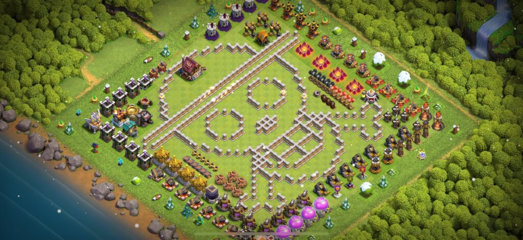 TH11 Troll Base - Top Town Hall 11 Troll/Funny Base with Link (#22) - Clash of Clans 2025​ TH11 Base