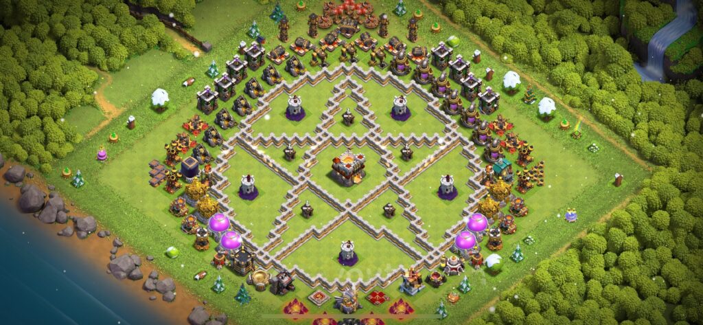 TH11 Troll Base - Top Town Hall 11 Troll/Funny Base with Link (#23) - Clash of Clans 2025​ TH11 Base