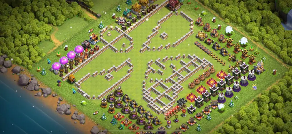TH11 Troll Base - Top Town Hall 11 Troll/Funny Base with Link (#24) - Clash of Clans 2025​ TH11 Base