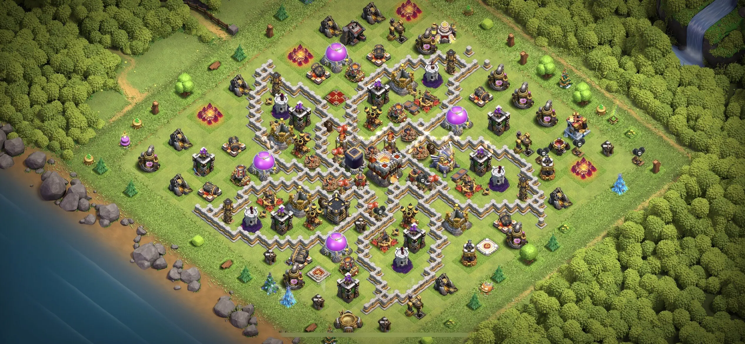 TH11 Troll Base - Top Town Hall 11 Troll/Funny Base with Link (#4) - Clash of Clans 2025​ TH11 Base