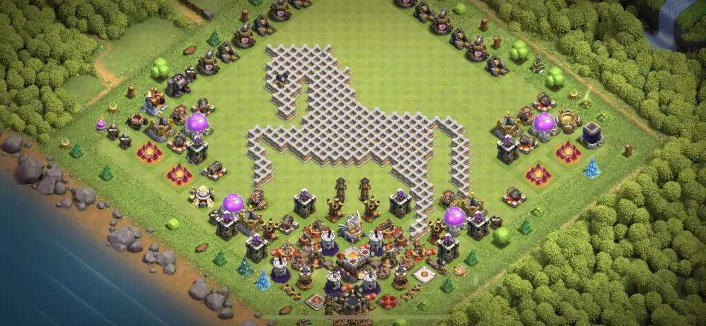 TH11 Troll Base - Top Town Hall 11 Troll/Funny Base with Link (#6) - Clash of Clans 2025​ TH11 Base