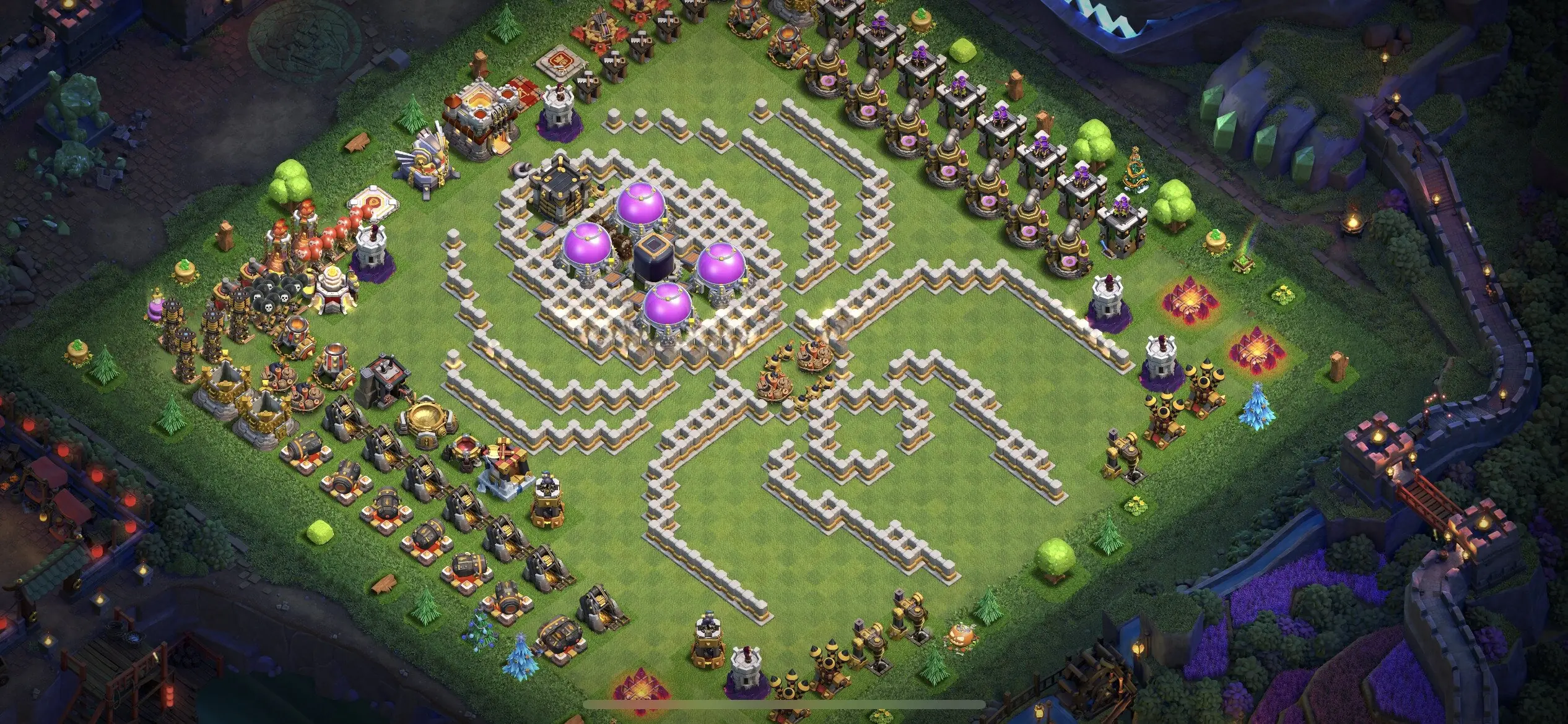 TH11 Troll Base - Top Town Hall 11 Troll/Funny Base with Link (#7) - Clash of Clans 2025​ TH11 Base