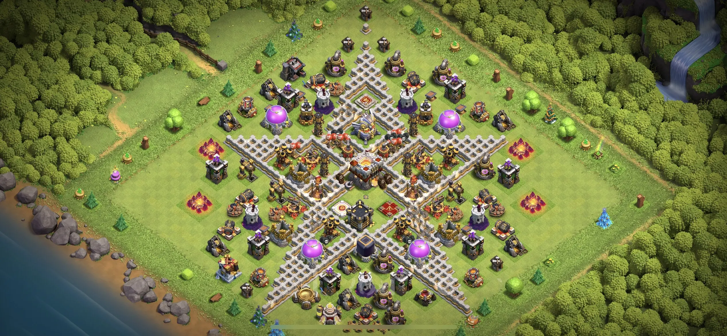 TH11 Troll Base - Top Town Hall 11 Troll/Funny Base with Link (#8) - Clash of Clans 2025​ TH11 Base