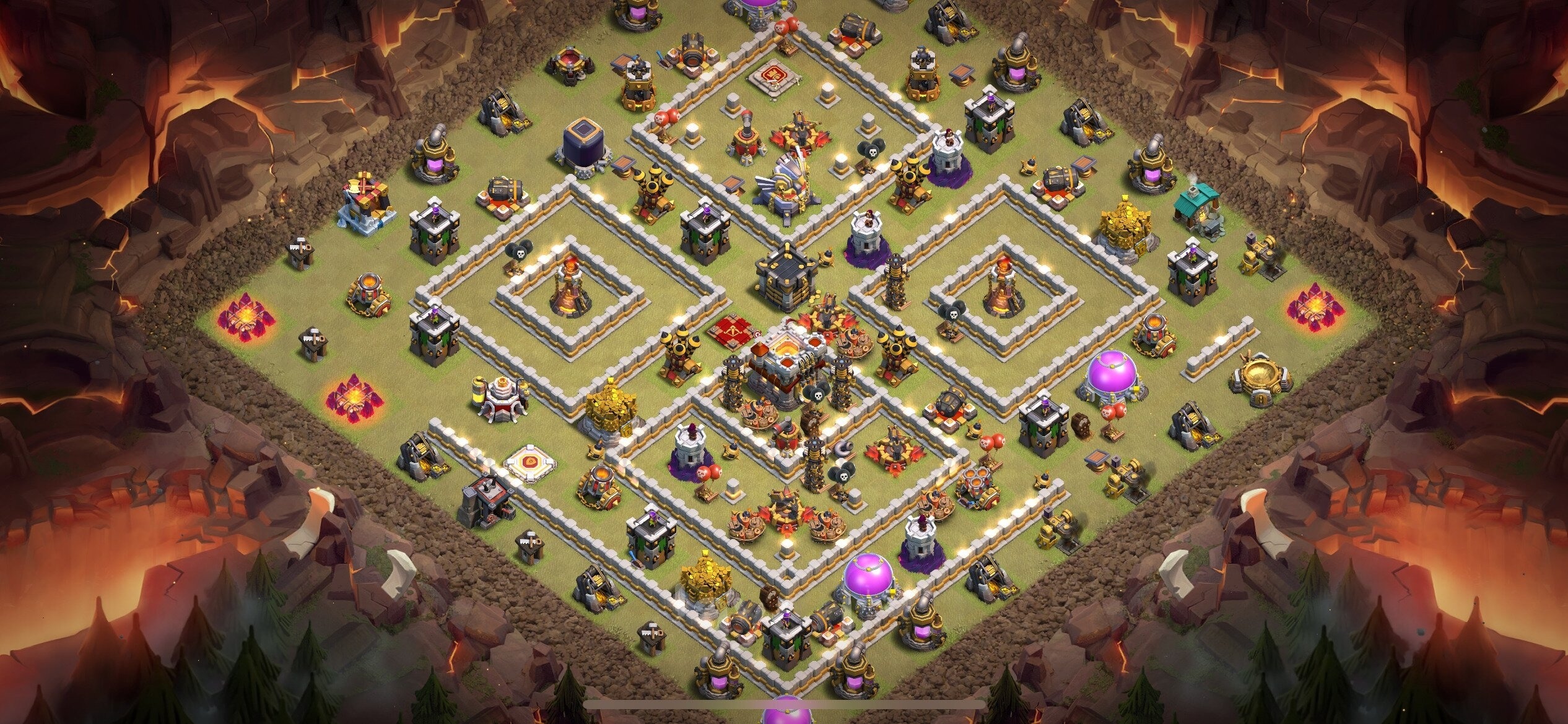 TH11 War Base - Top Town Hall 11 War Base with Link (#10) - Clash of Clans 2025​ TH11 Base