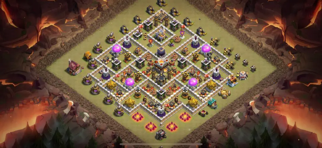 TH11 War Base - Top Town Hall 11 War Base with Link (#14) - Clash of Clans 2025​ TH11 Base