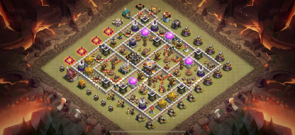 TH11 War Base - Top Town Hall 11 War Base with Link (#15) - Clash of Clans 2025​ TH11 Base
