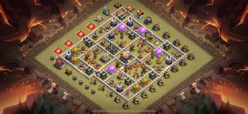 TH11 War Base - Top Town Hall 11 War Base with Link (#15) - Clash of Clans 2025​ TH11 Base