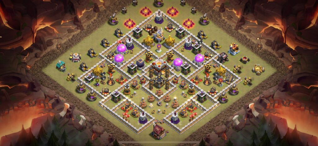 TH11 War Base - Top Town Hall 11 War Base with Link (#16) - Clash of Clans 2025​ TH11 Base