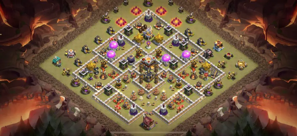 TH11 War Base - Top Town Hall 11 War Base with Link (#16) - Clash of Clans 2025​ TH11 Base
