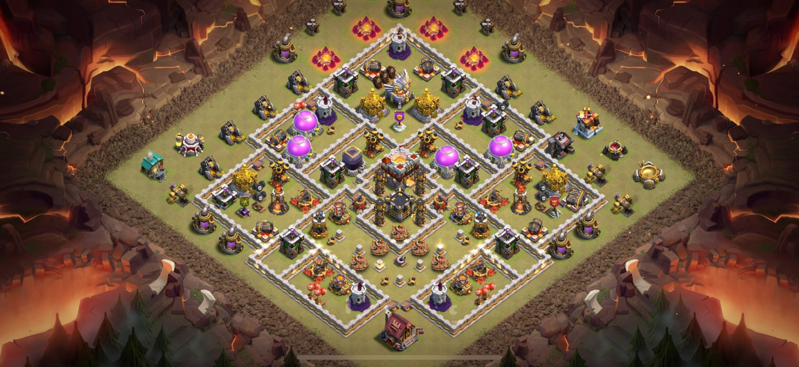 TH11 War Base - Top Town Hall 11 War Base with Link (#16) - Clash of Clans 2025​ TH11 Base
