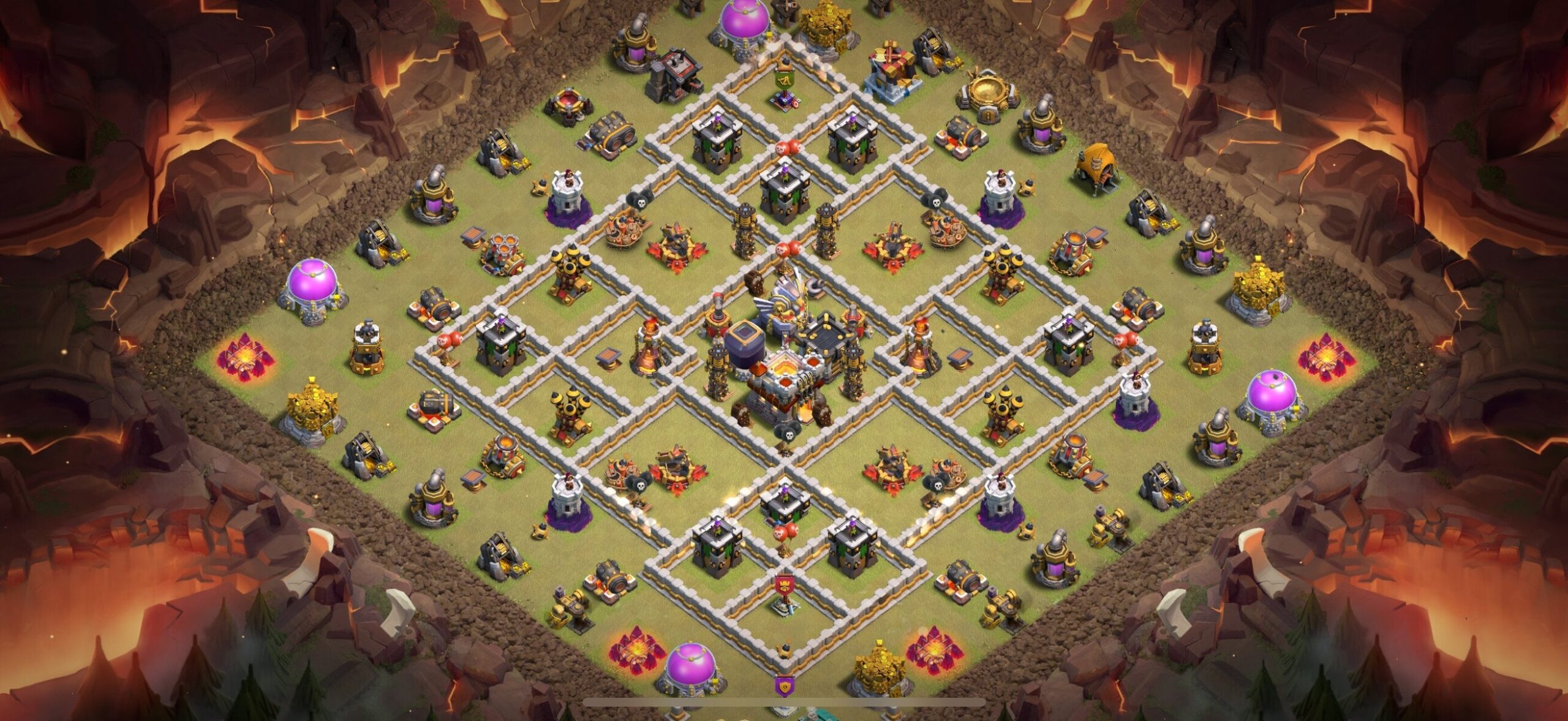 TH11 War Base - Top Town Hall 11 War Base with Link (#18) - Clash of Clans 2025​ TH11 Base