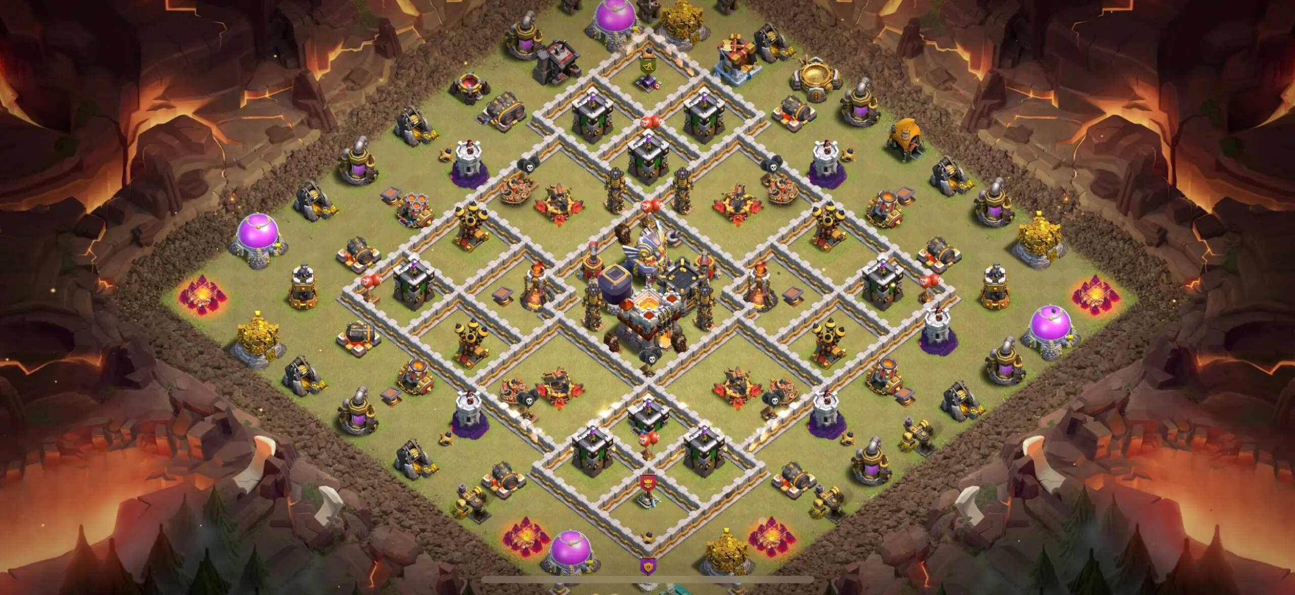 TH11 War Base - Top Town Hall 11 War Base with Link (#18) - Clash of Clans 2025​ TH11 Base