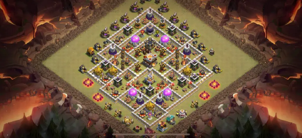 TH11 War Base - Top Town Hall 11 War Base with Link (#20) - Clash of Clans 2025​ TH11 Base