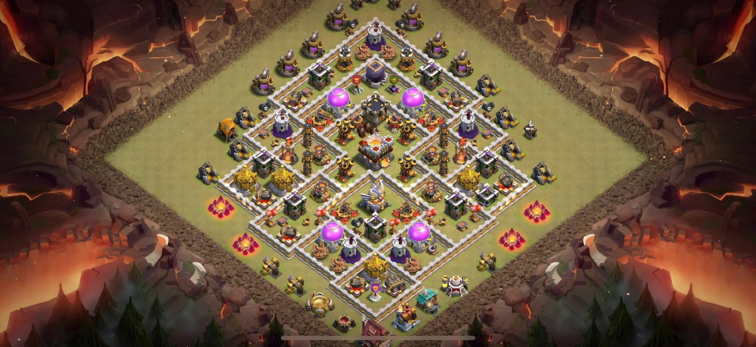 TH11 War Base - Top Town Hall 11 War Base with Link (#20) - Clash of Clans 2025​ TH11 Base