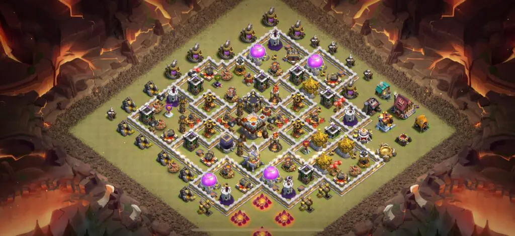 TH11 War Base - Top Town Hall 11 War Base with Link (#22) - Clash of Clans 2025​ TH11 Base