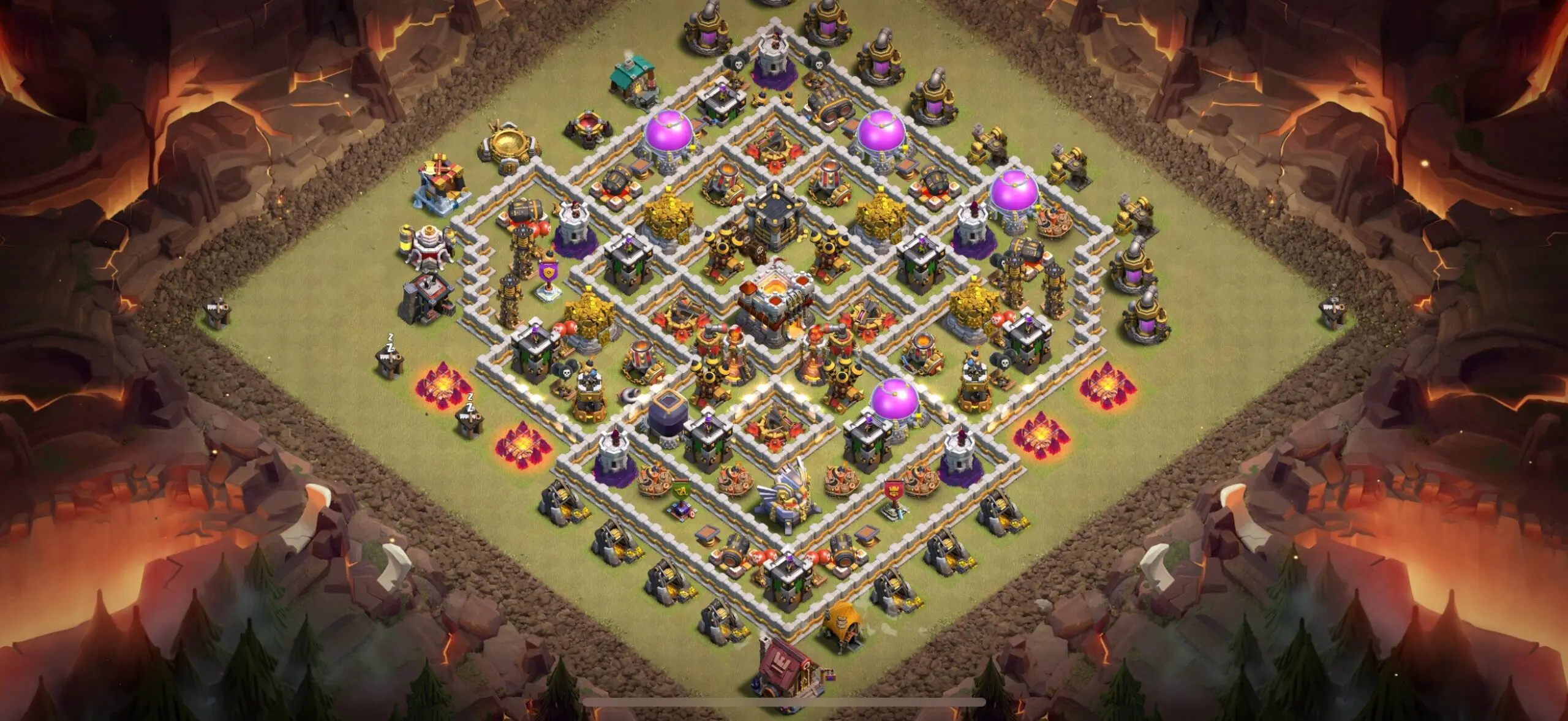 TH11 War Base - Top Town Hall 11 War Base with Link (#23) - Clash of Clans 2025​ TH11 Base