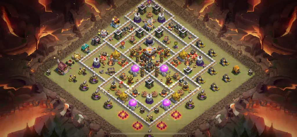 TH11 War Base - Top Town Hall 11 War Base with Link (#24) - Clash of Clans 2025​ TH11 Base