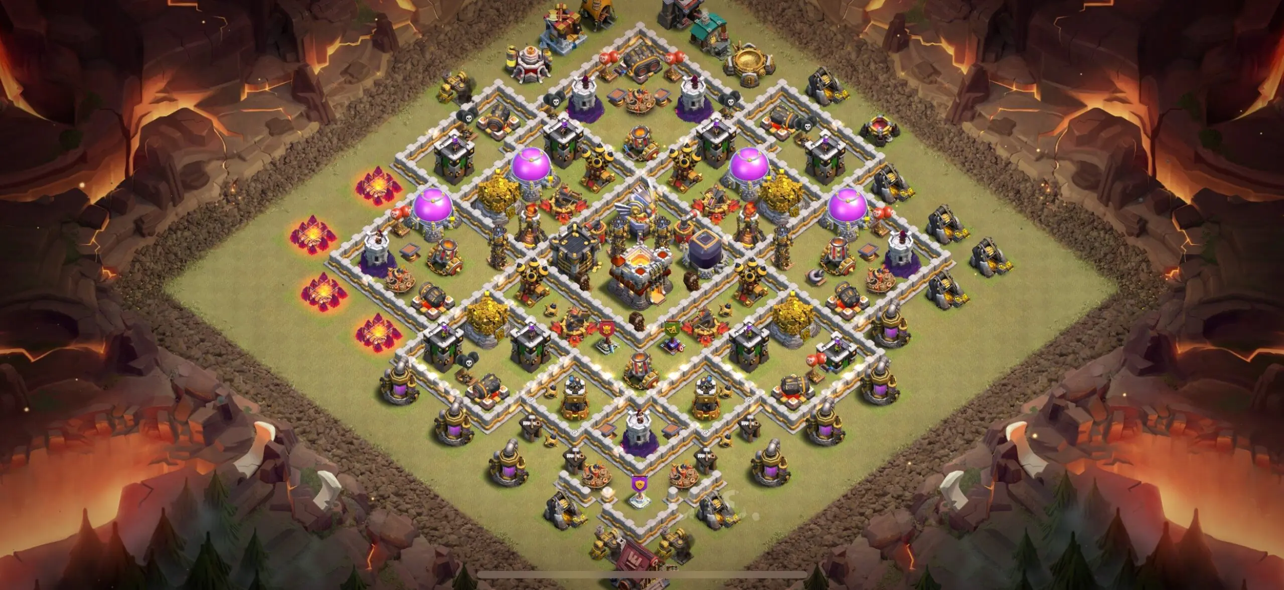 TH11 War Base - Top Town Hall 11 War Base with Link (#25) - Clash of Clans 2025​ TH11 Base