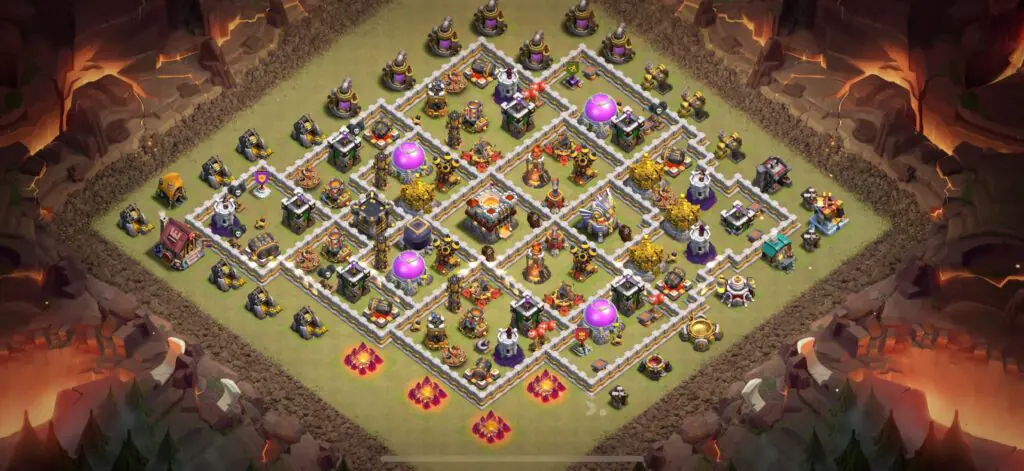 TH11 War Base - Top Town Hall 11 War Base with Link (#27) - Clash of Clans 2025​ TH11 Base