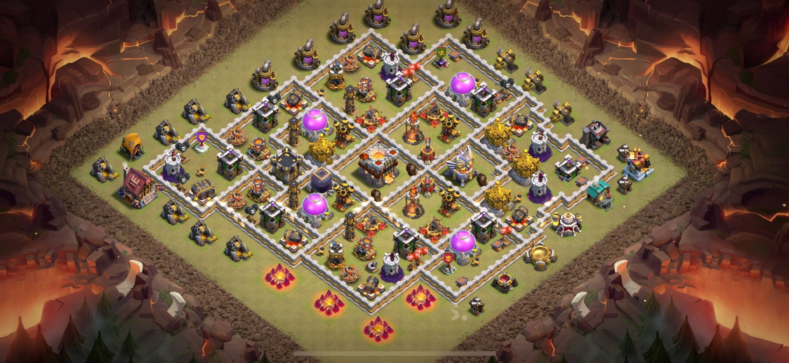 TH11 War Base - Top Town Hall 11 War Base with Link (#27) - Clash of Clans 2025​ TH11 Base