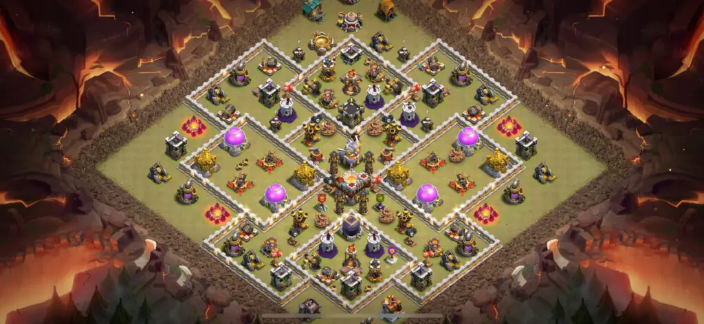 TH11 War Base - Top Town Hall 11 War Base with Link (#3) - Clash of Clans 2025​ TH11 Base