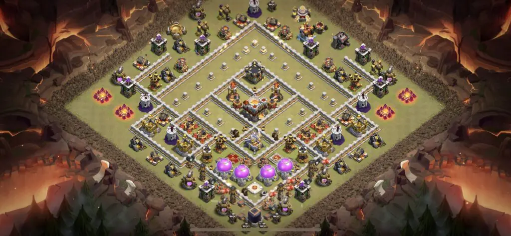 TH11 War Base - Top Town Hall 11 War Base with Link (#4) - Clash of Clans 2025​ TH11 Base