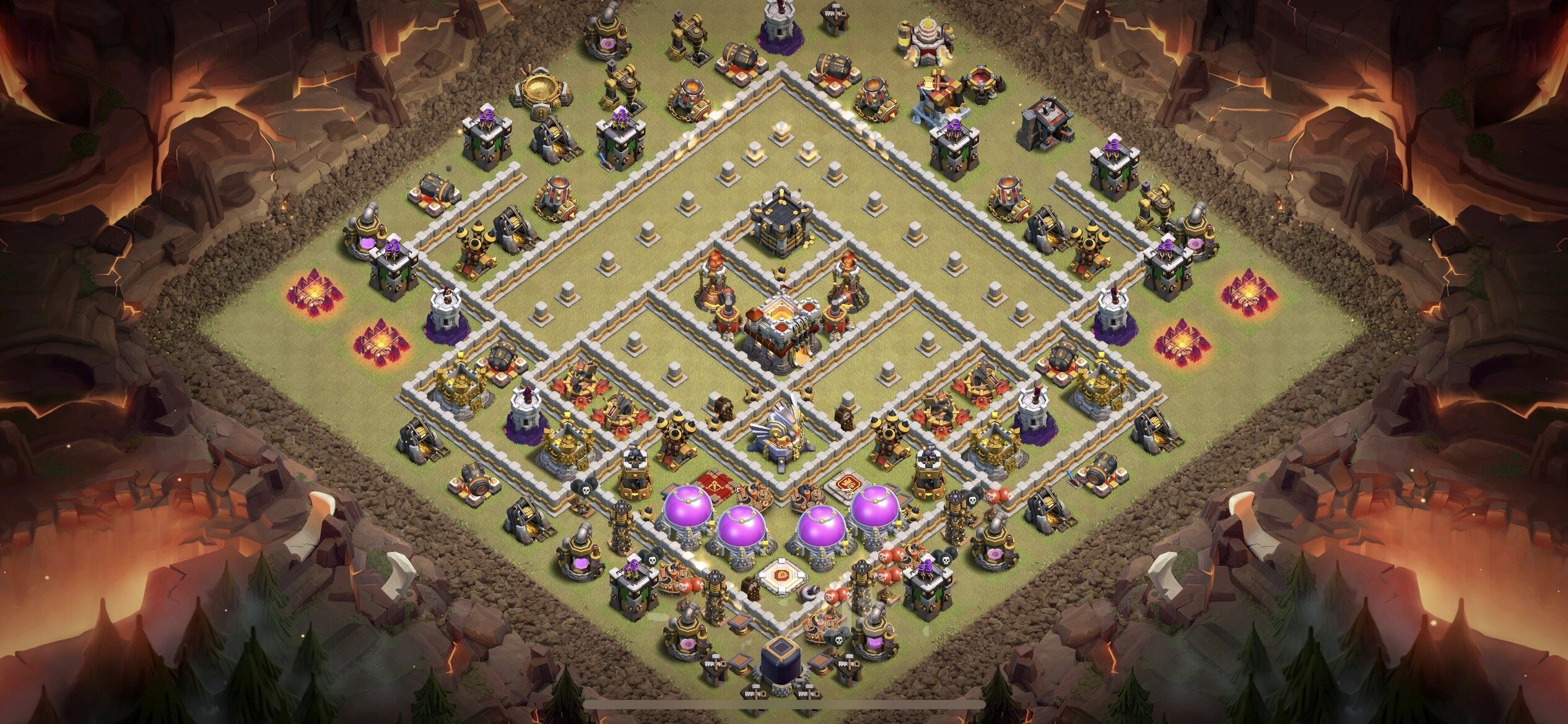 TH11 War Base - Top Town Hall 11 War Base with Link (#4) - Clash of Clans 2025​ TH11 Base