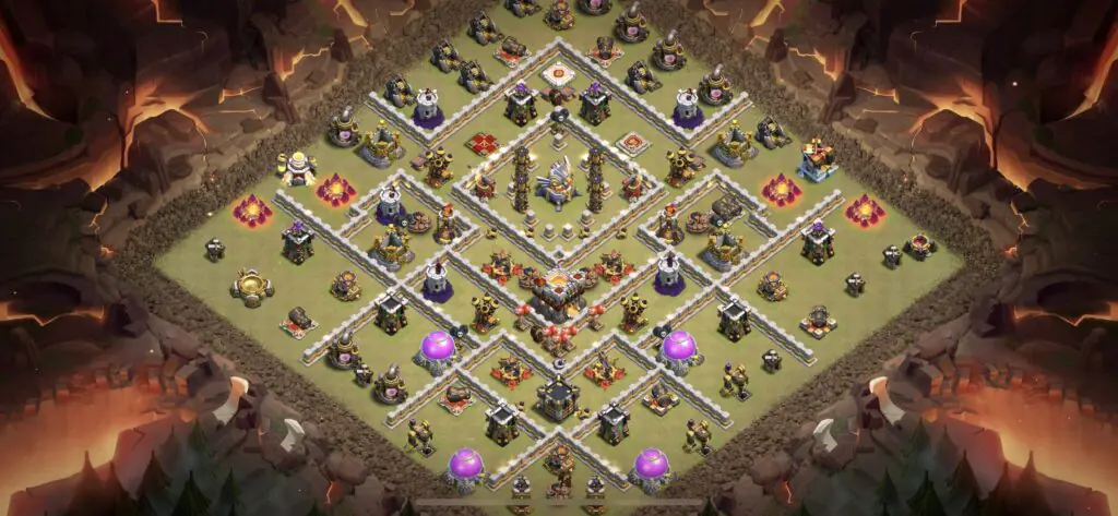 TH11 War Base - Top Town Hall 11 War Base with Link (#5) - Clash of Clans 2025​ TH11 Base