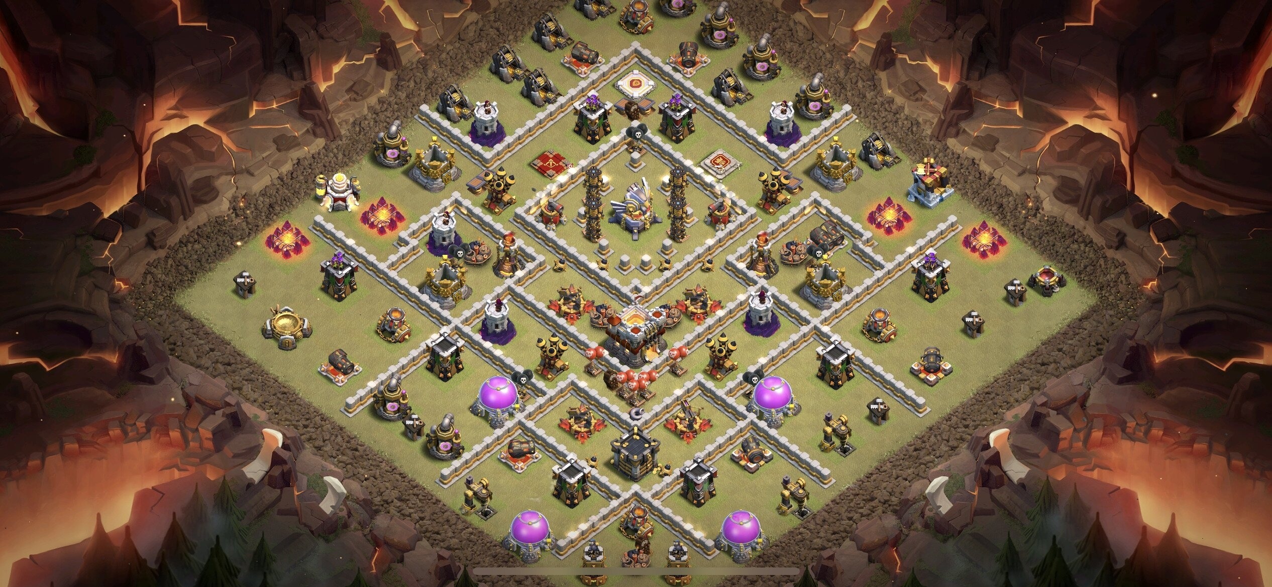 TH11 War Base - Top Town Hall 11 War Base with Link (#5) - Clash of Clans 2025​ TH11 Base