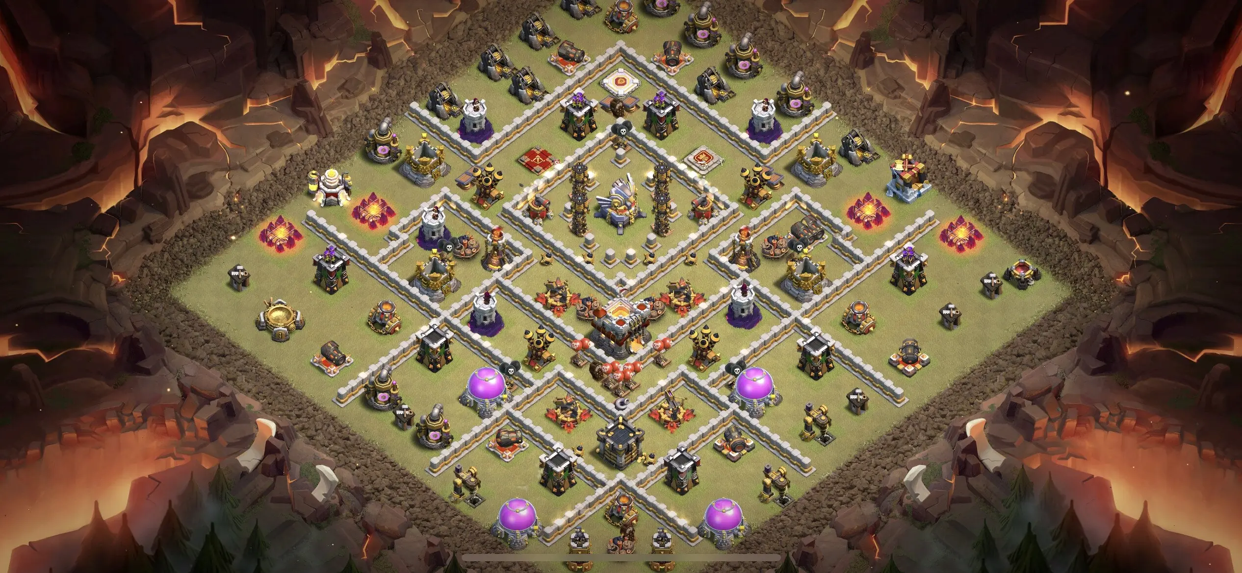 TH11 War Base - Top Town Hall 11 War Base with Link (#5) - Clash of Clans 2025​ TH11 Base