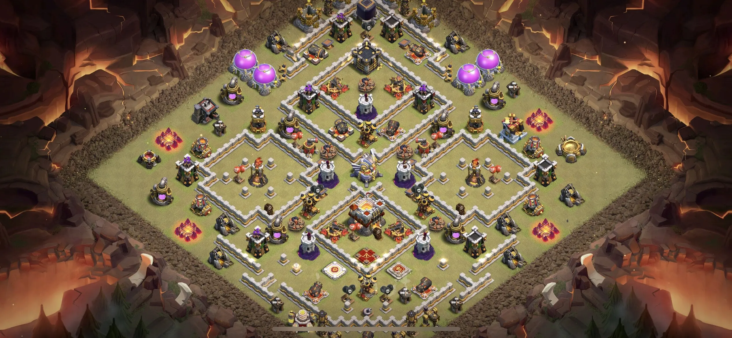 TH11 War Base - Top Town Hall 11 War Base with Link (#6) - Clash of Clans 2025​ TH11 Base