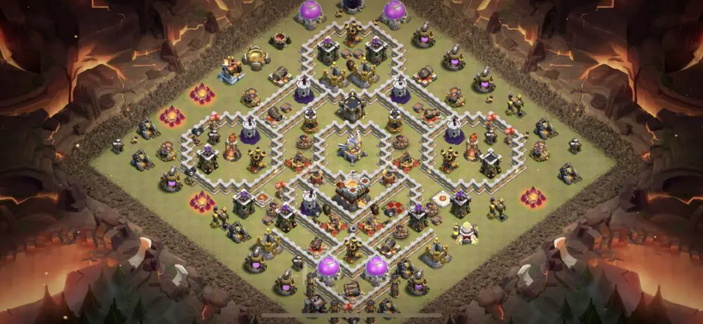 TH11 War Base - Top Town Hall 11 War Base with Link (#7) - Clash of Clans 2025​ TH11 Base