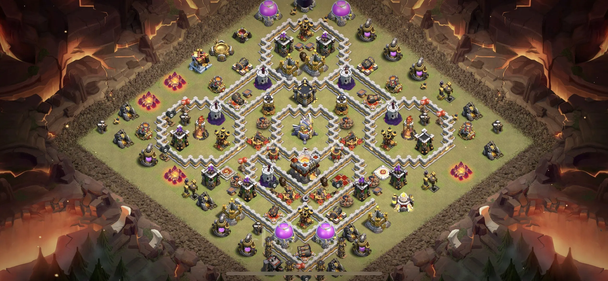 TH11 War Base - Top Town Hall 11 War Base with Link (#7) - Clash of Clans 2025​ TH11 Base